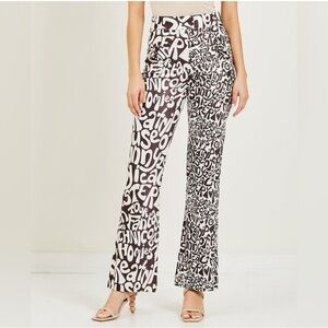 House of Sunny printed Flare Pants ☀️